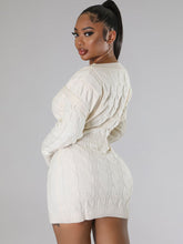 Long Sleeves Cut Out Mini Dress